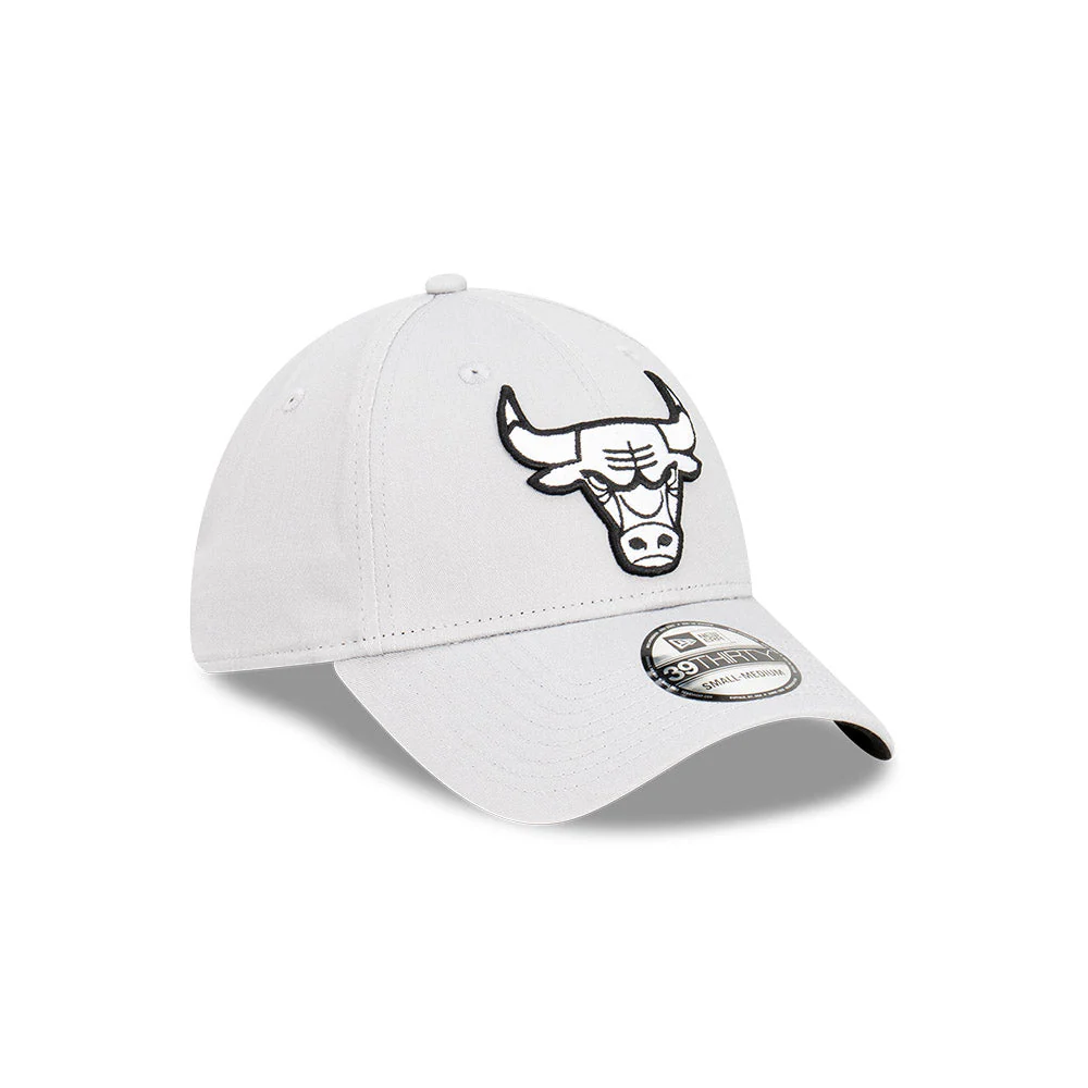 39THIRTY Chicago Bulls Storm Grey Fitted - Image 3