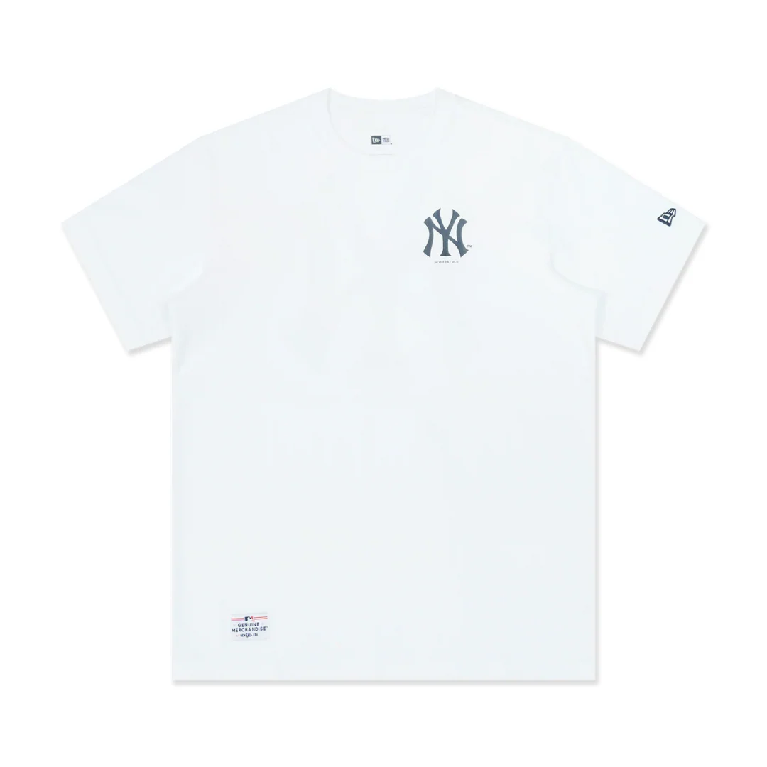 New York Yankees White Short Sleeve T-Shirt