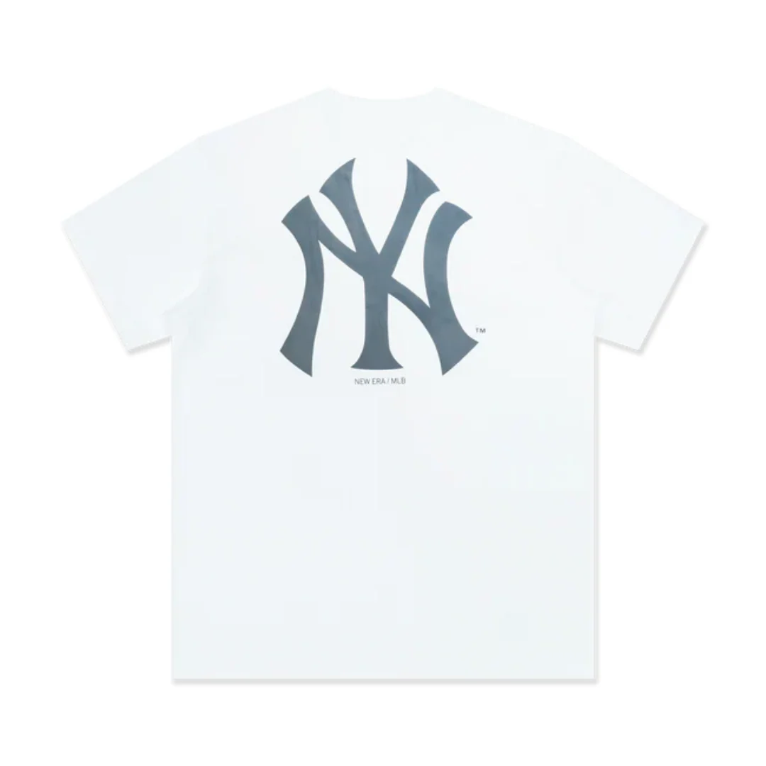New York Yankees White Short Sleeve T-Shirt - Image 2