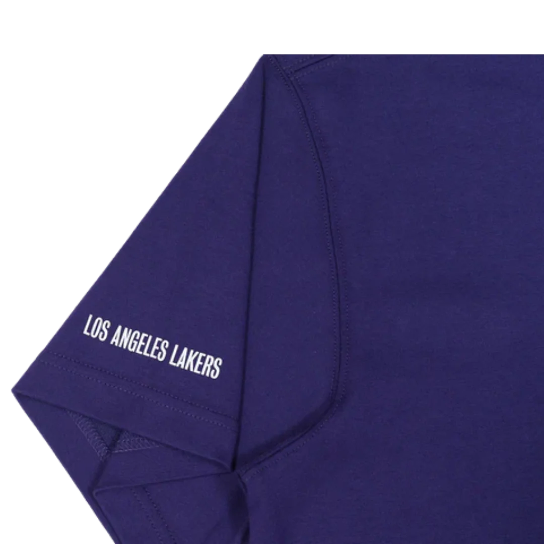 Los Angeles Lakers Purple Short Sleeve T-Shirt - Image 5