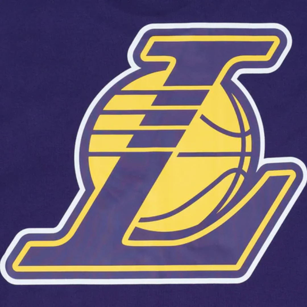 Los Angeles Lakers Purple Short Sleeve T-Shirt - Image 8