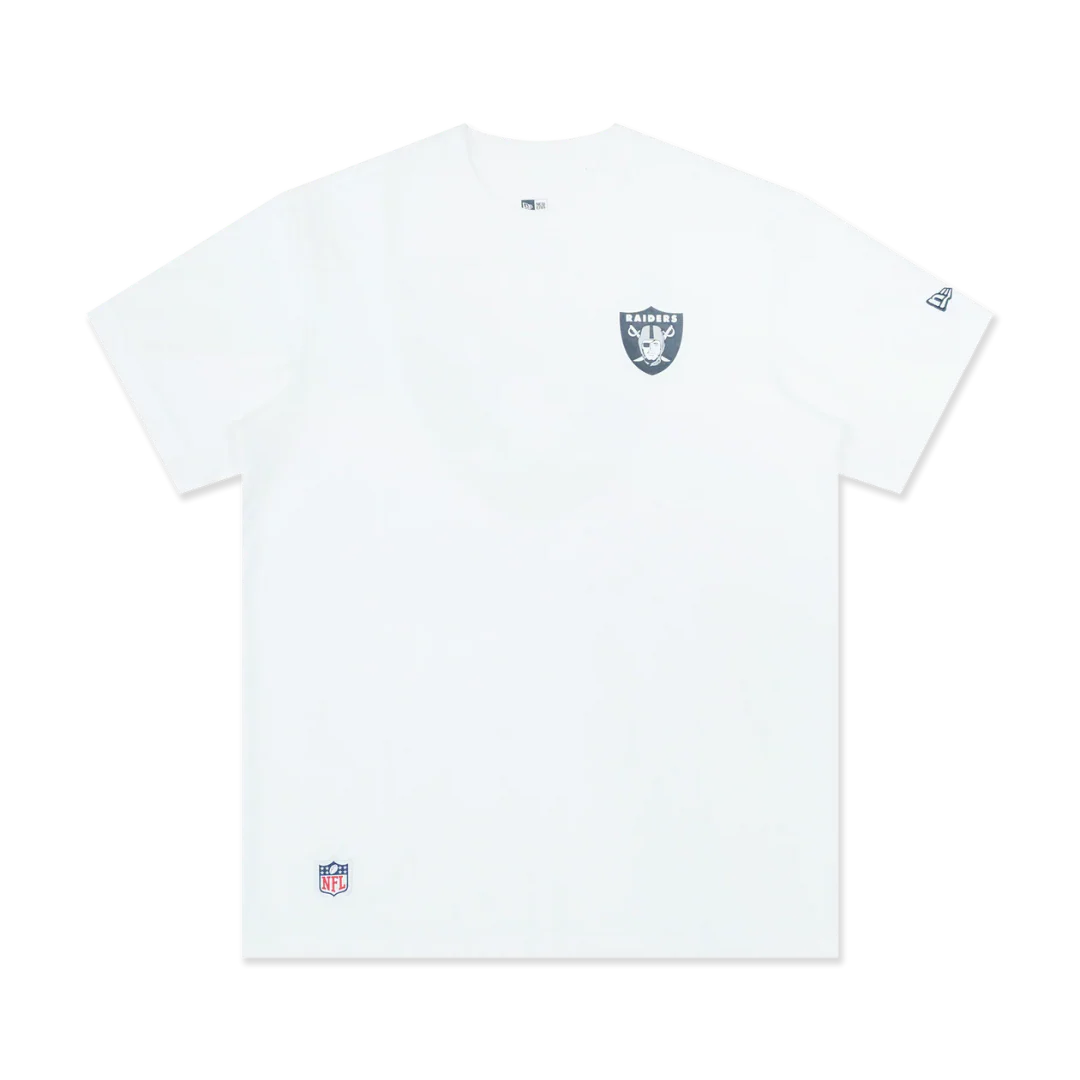 Las Vegas Raiders White Short Sleeve T-Shirt