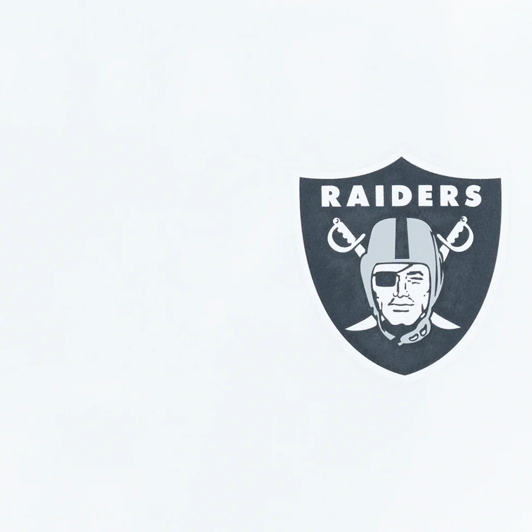 Las Vegas Raiders White Short Sleeve T-Shirt - Image 5