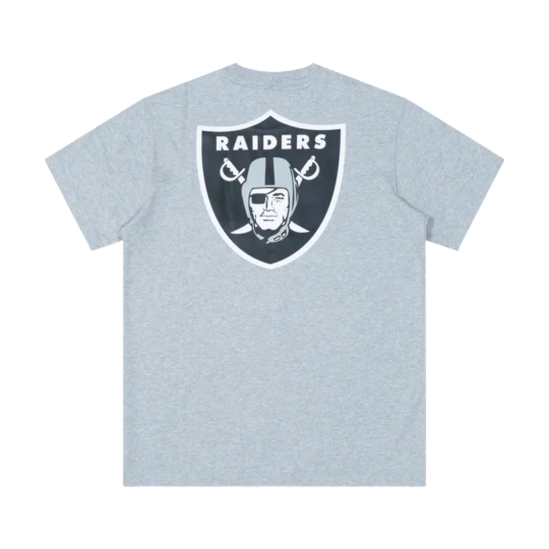 Las Vegas Raiders Gray Short Sleeve T-Shirt - Image 2