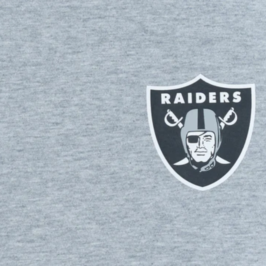 Las Vegas Raiders Gray Short Sleeve T-Shirt - Image 5