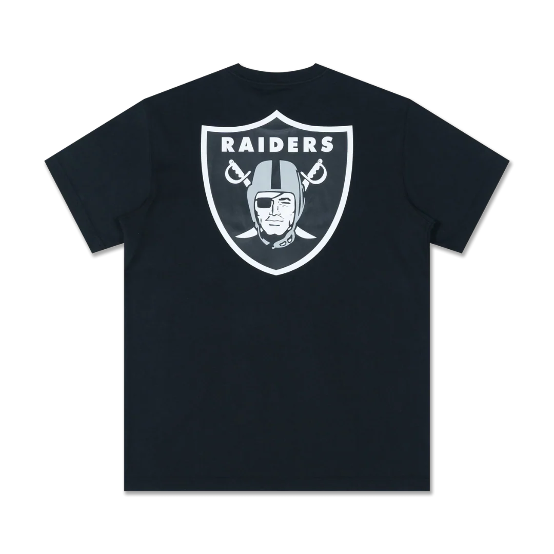 Las Vegas Raiders Black Short Sleeve T-Shirt - Image 2