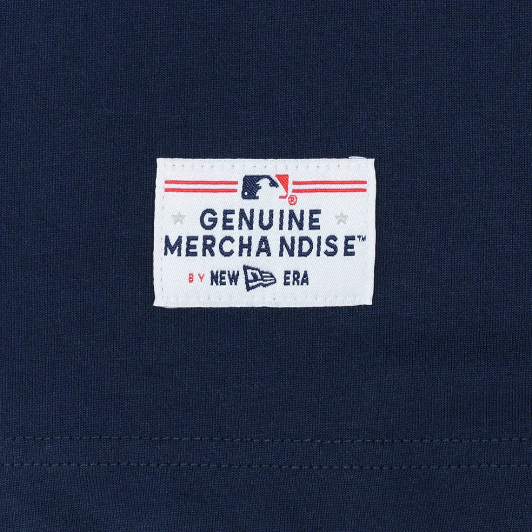 New York Yankees Word Navy Short Sleeve T-Shirt - Image 6