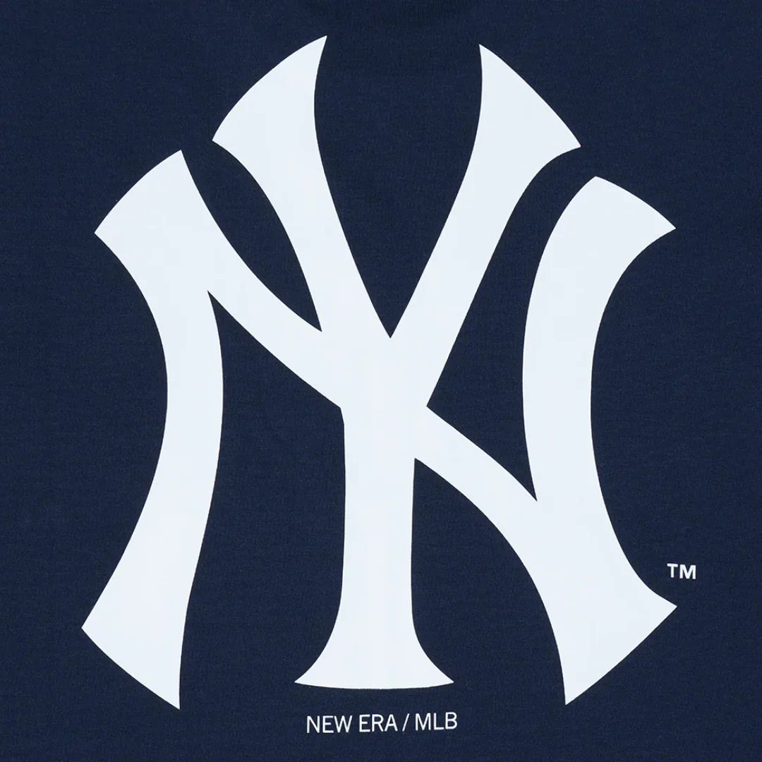 New York Yankees Word Navy Short Sleeve T-Shirt - Image 7
