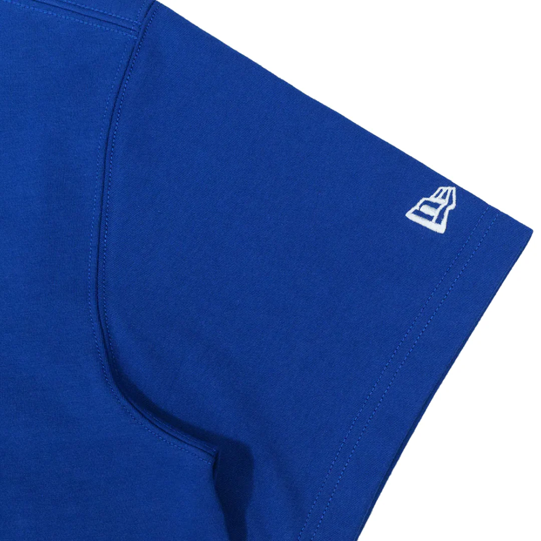 Los Angeles Dodgers Word Dark Royal Short Sleeve T-Shirt - Image 4