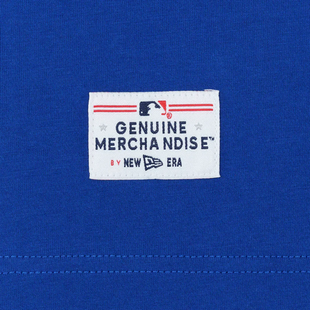 Los Angeles Dodgers Word Dark Royal Short Sleeve T-Shirt - Image 6