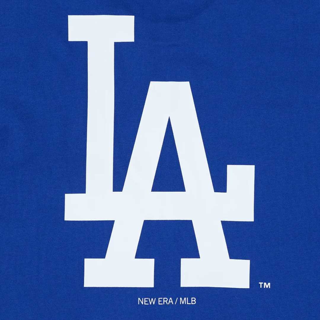Los Angeles Dodgers Word Dark Royal Short Sleeve T-Shirt - Image 7