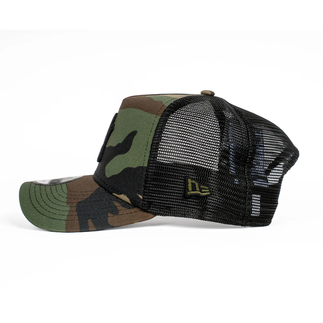 9FORTY A-Frame Trucker New York Yankees Camo Snapback - Image 4