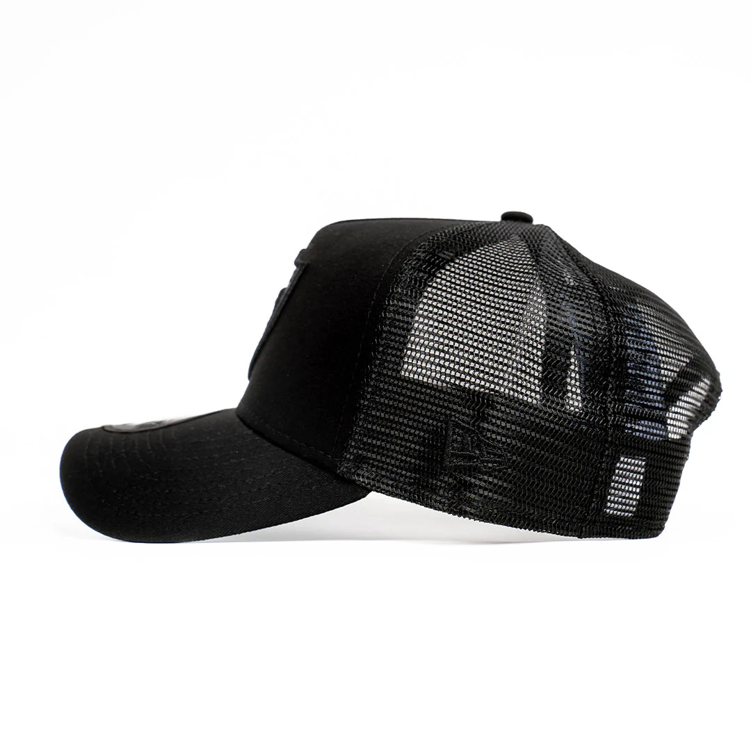 9FORTY A-Frame Trucker Las Vegas Raiders Black Snapback - Image 4
