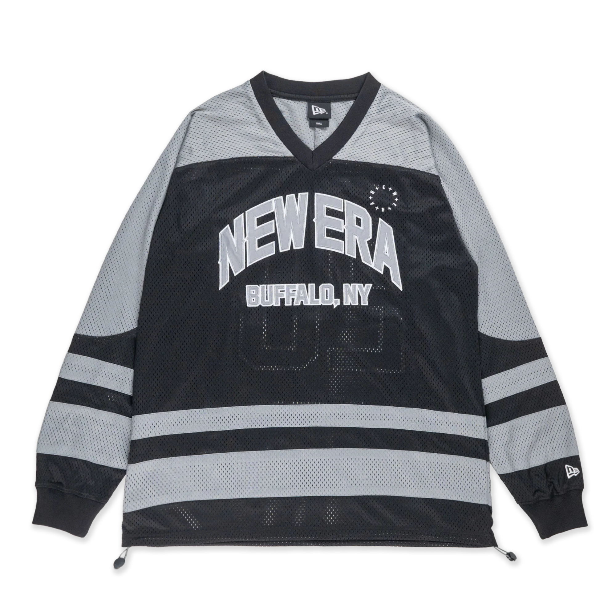 New Era Street Dangle Black Long Sleeve Jersey