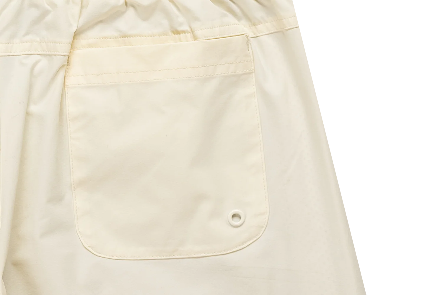 New Era Basic Chrome White Woven Shorts - Image 5