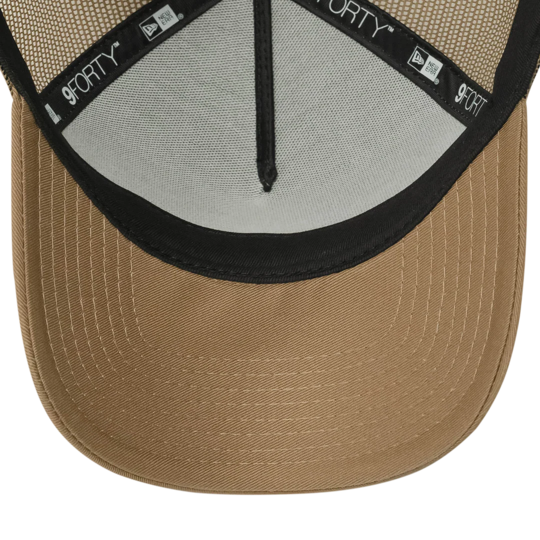 9FORTY A-Frame Trucker Basic Khaki Snapback - Image 3