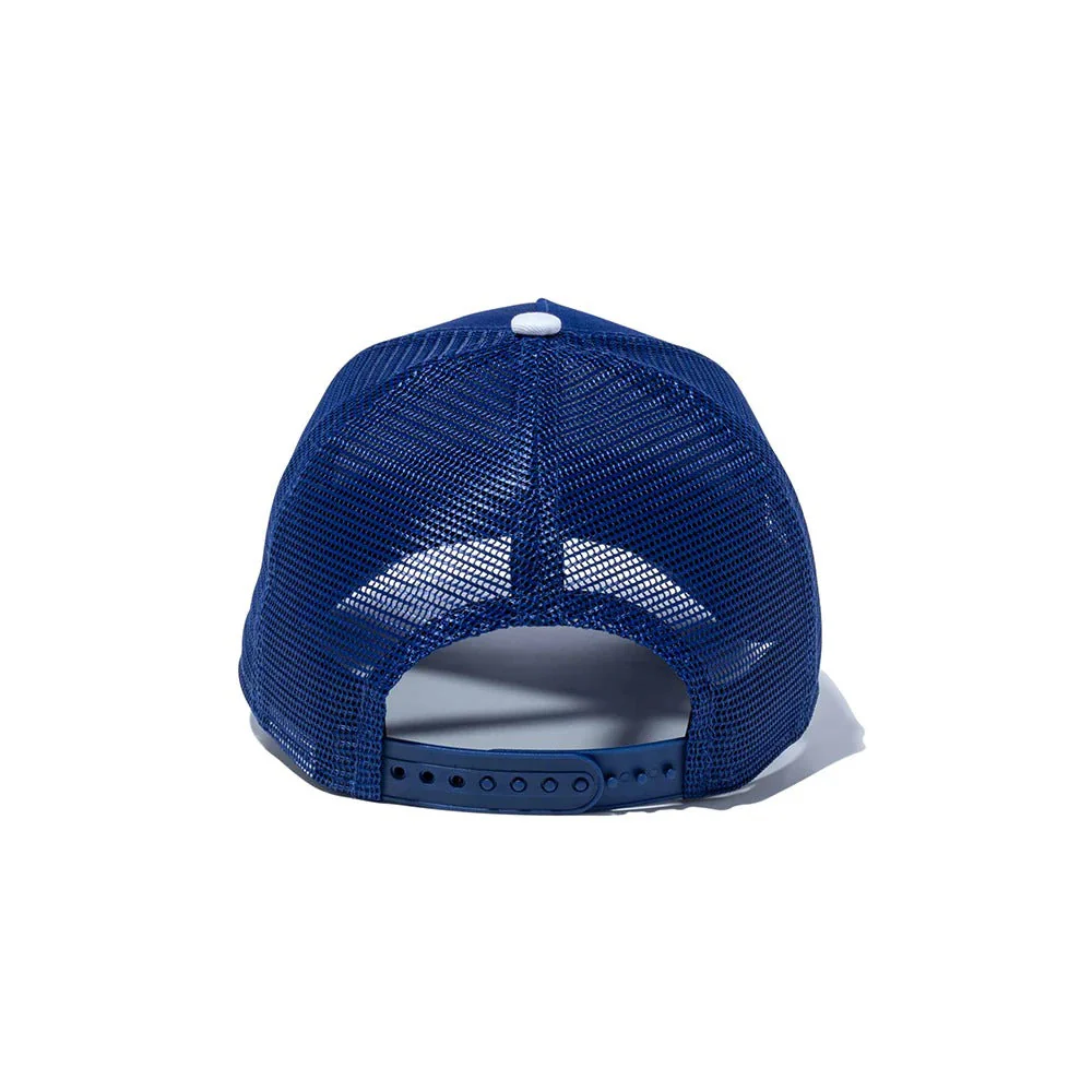 9FORTY A-Frame Trucker Kids Los Angeles Dodgers Dark Royal Snapback - Image 3