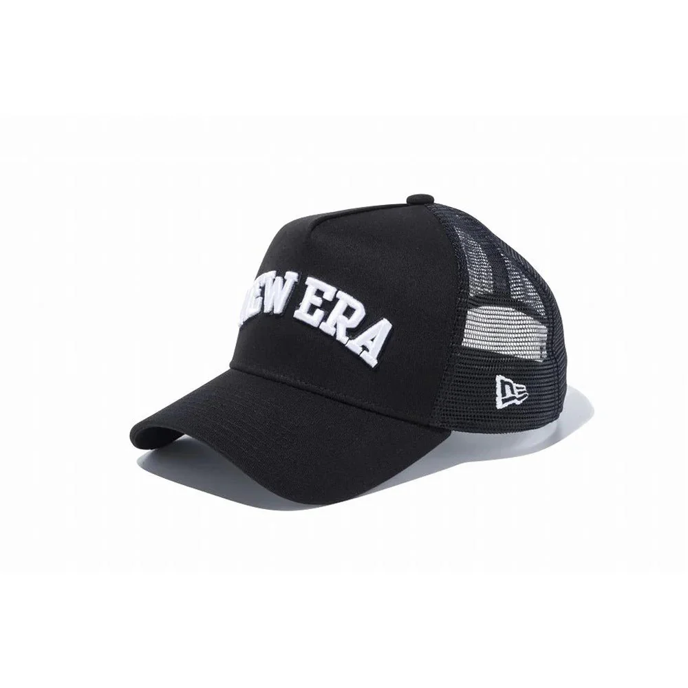9FORTY A-Frame Trucker Golf Arch Logo Black Snapback