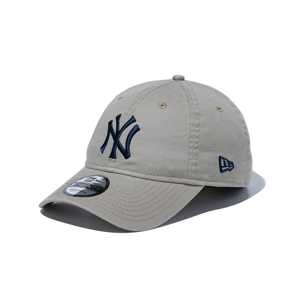 9TWENTY New York Yankees Washed Pebble Navy Adjustable