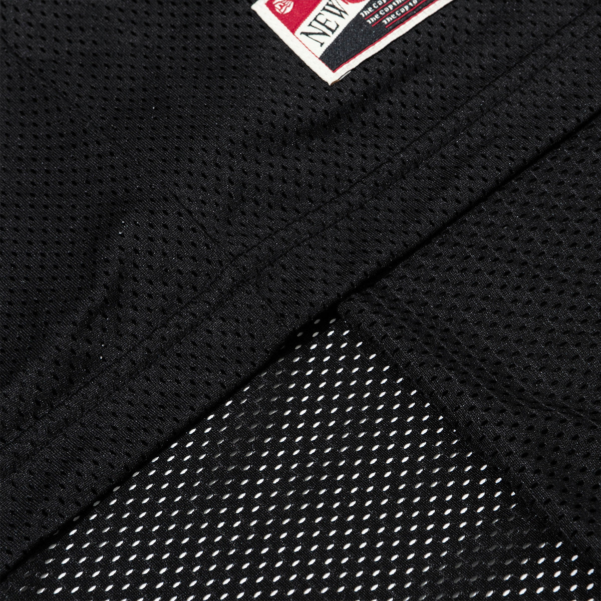 Retro Sports Mesh Top Black Short Sleeve T-Shirt - Image 8