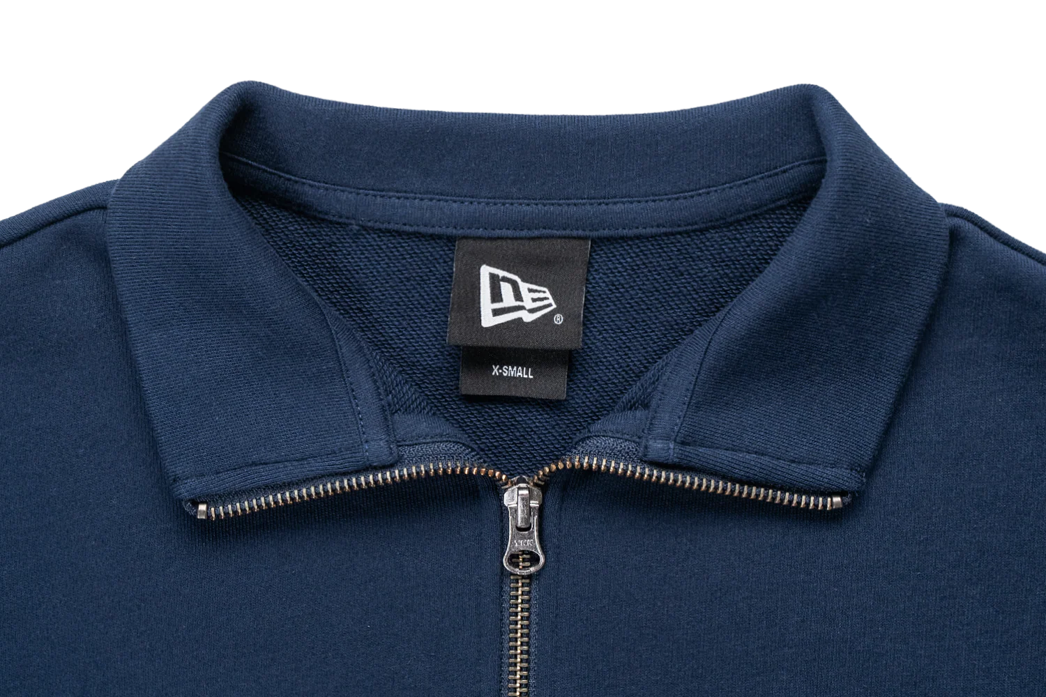 Women New Era Street Class Oceanside Blue Women Half Zip Sweatshirt - Image 3