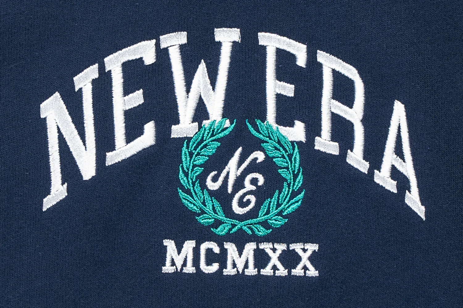 Women New Era Street Class Oceanside Blue Women Half Zip Sweatshirt - Image 5