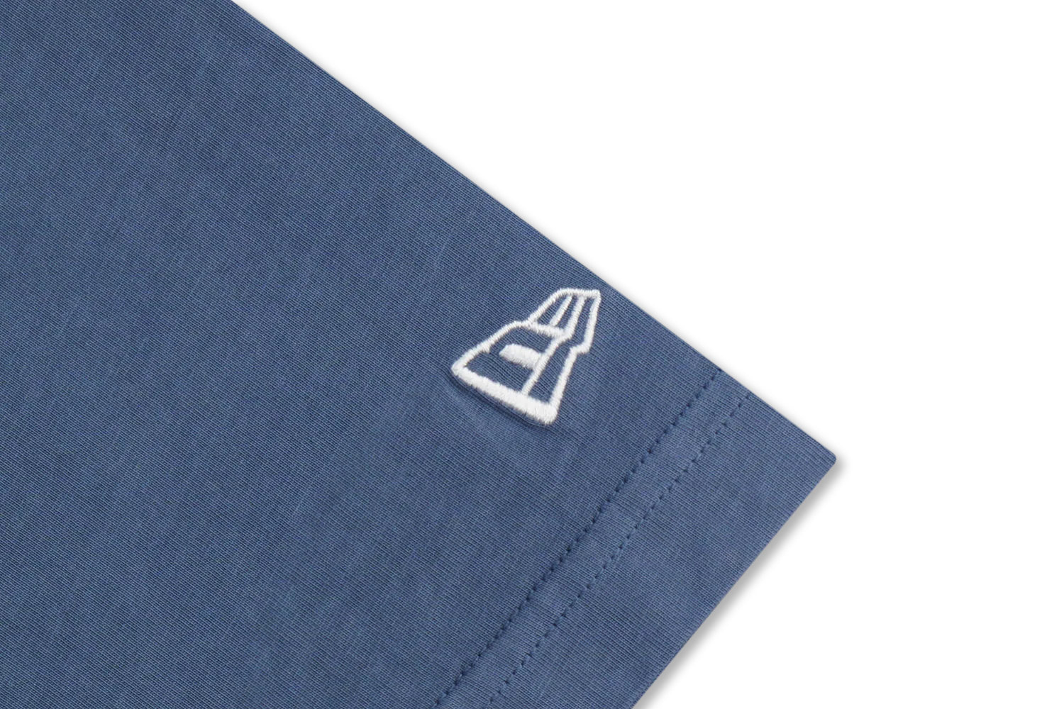 New Era Basic Tie Dyed Muted Indigo Oversized Short Sleeve T-Shirt - Image 4