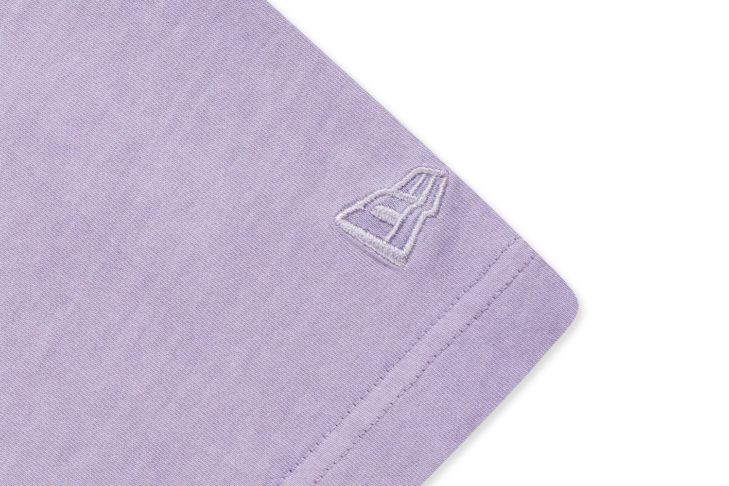 New Era 90S Vibe Washed Soft Lavender Oversized Short Sleeve T-Shirt - Image 4