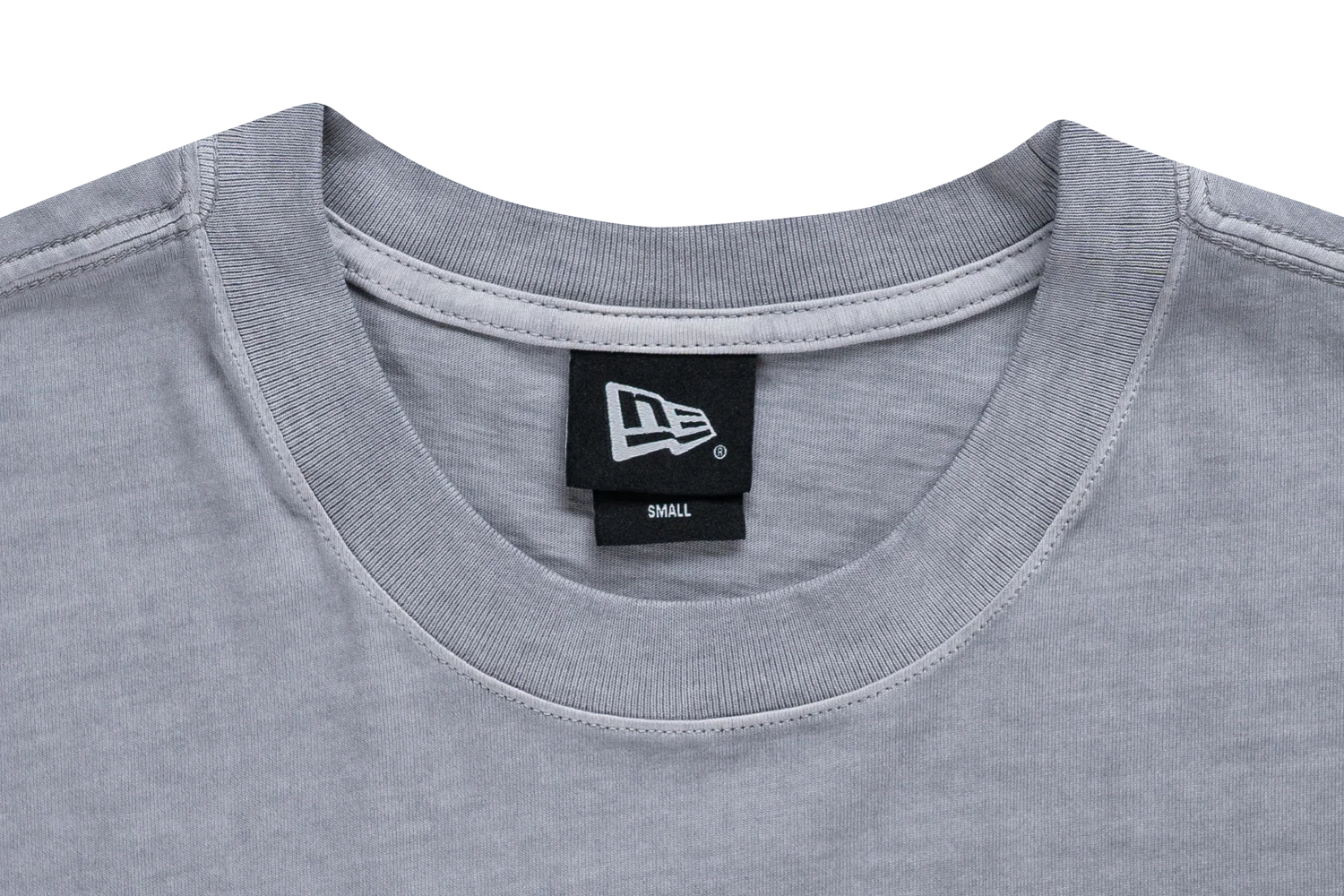 New Era 90S Vibe Washed Dolphin Gray Oversized Short Sleeve T-Shirt - Image 3