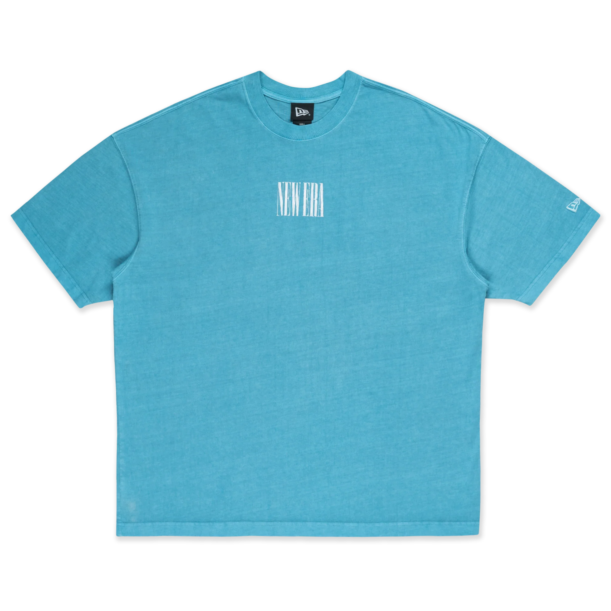 New Era 90S Vibe Washed Blue Foam Oversized Short Sleeve T-Shirt