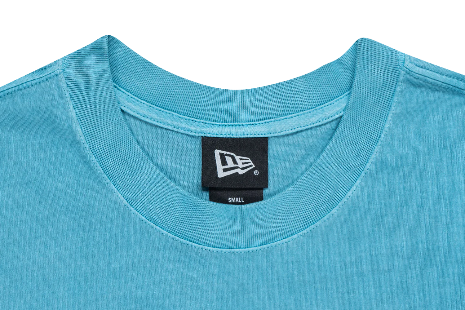 New Era 90S Vibe Washed Blue Foam Oversized Short Sleeve T-Shirt - Image 3