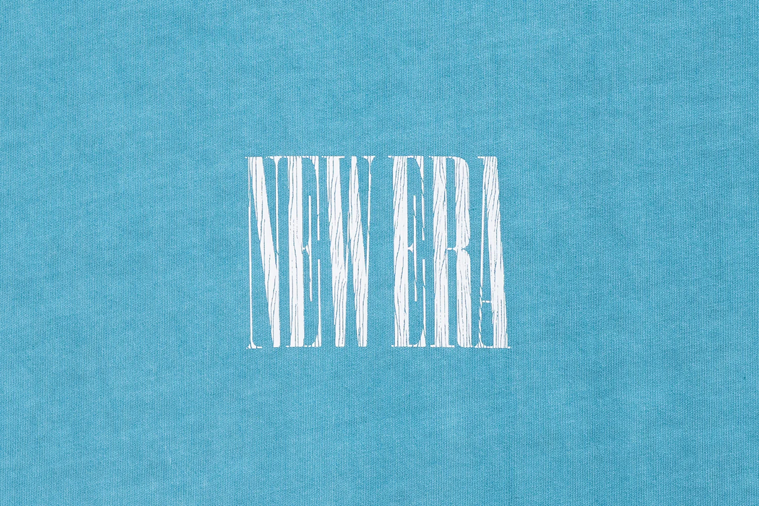 New Era 90S Vibe Washed Blue Foam Oversized Short Sleeve T-Shirt - Image 5