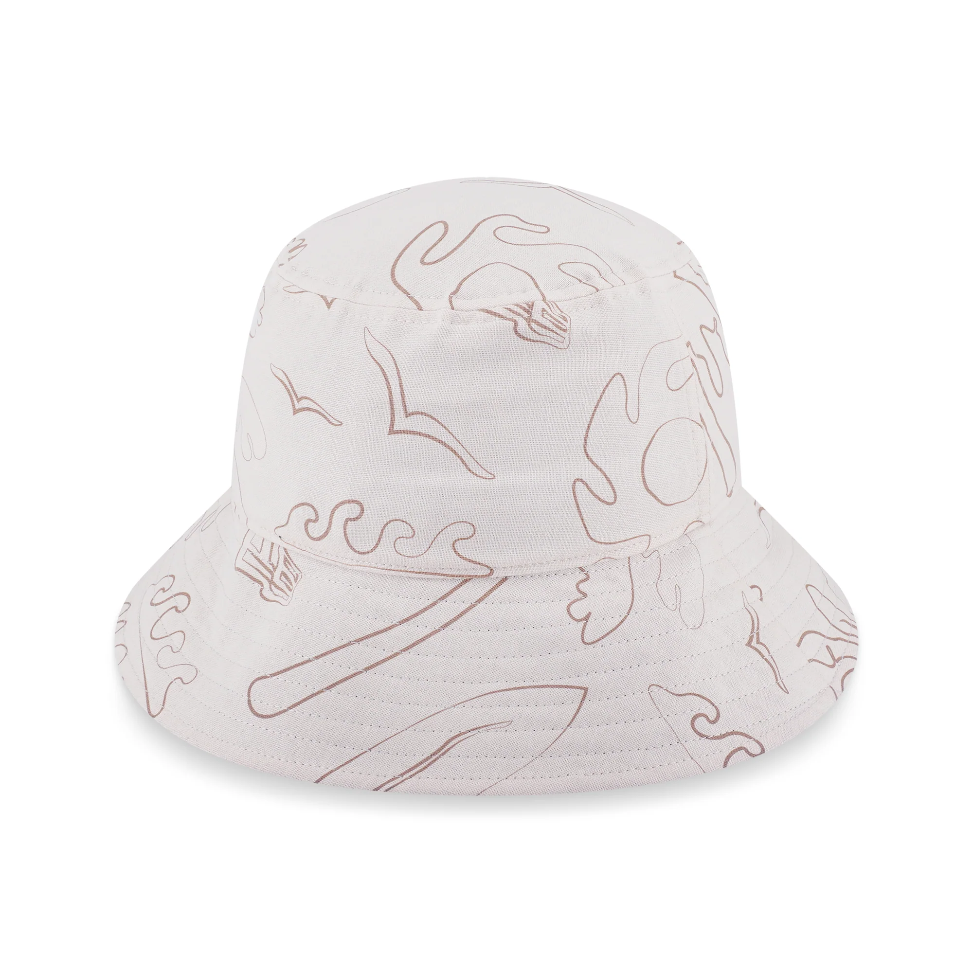 New Era Resort Vintage Stone Bucket Hat - Image 3