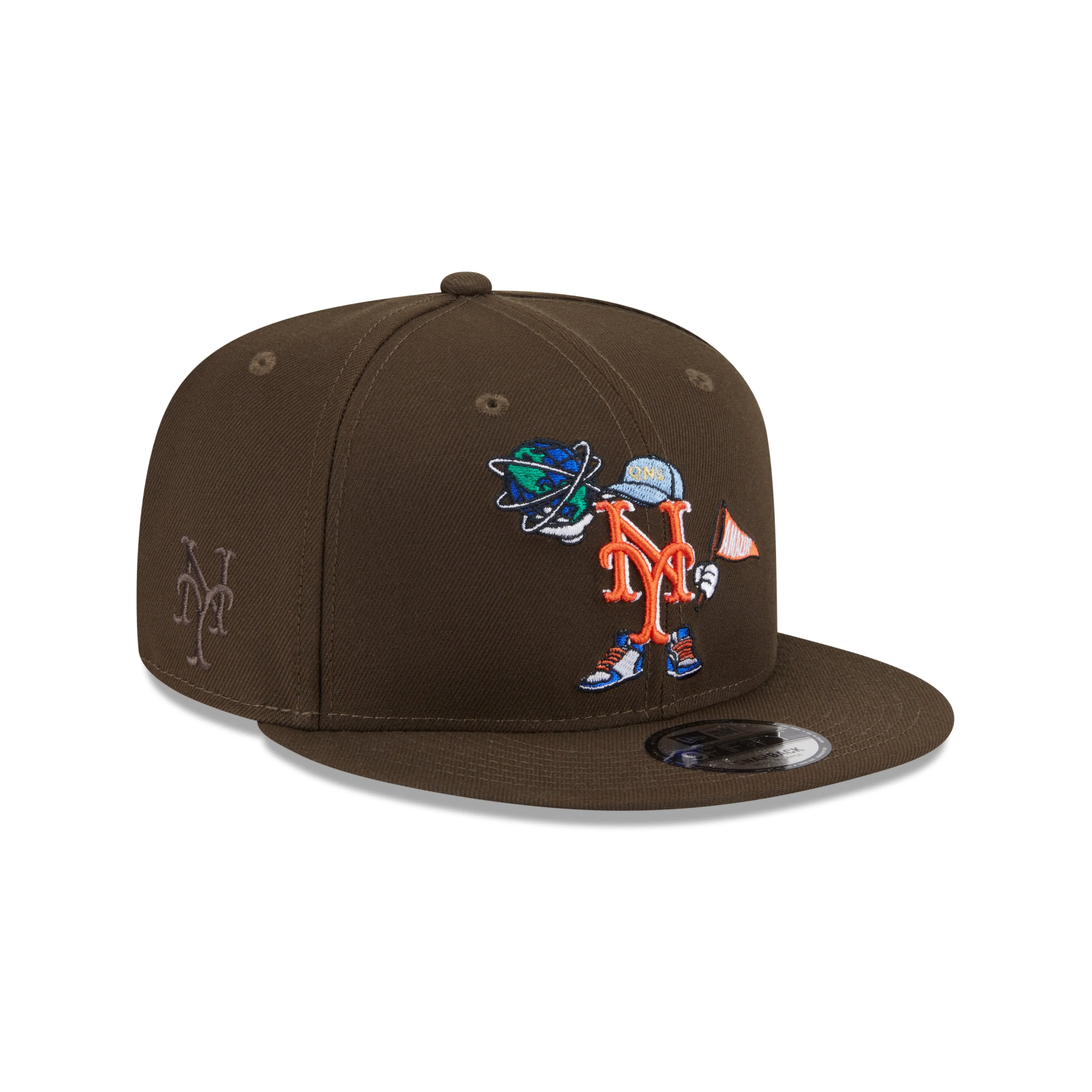 9FIFTY New York Mets MLB Cartoon Walnut Snapback - Image 3