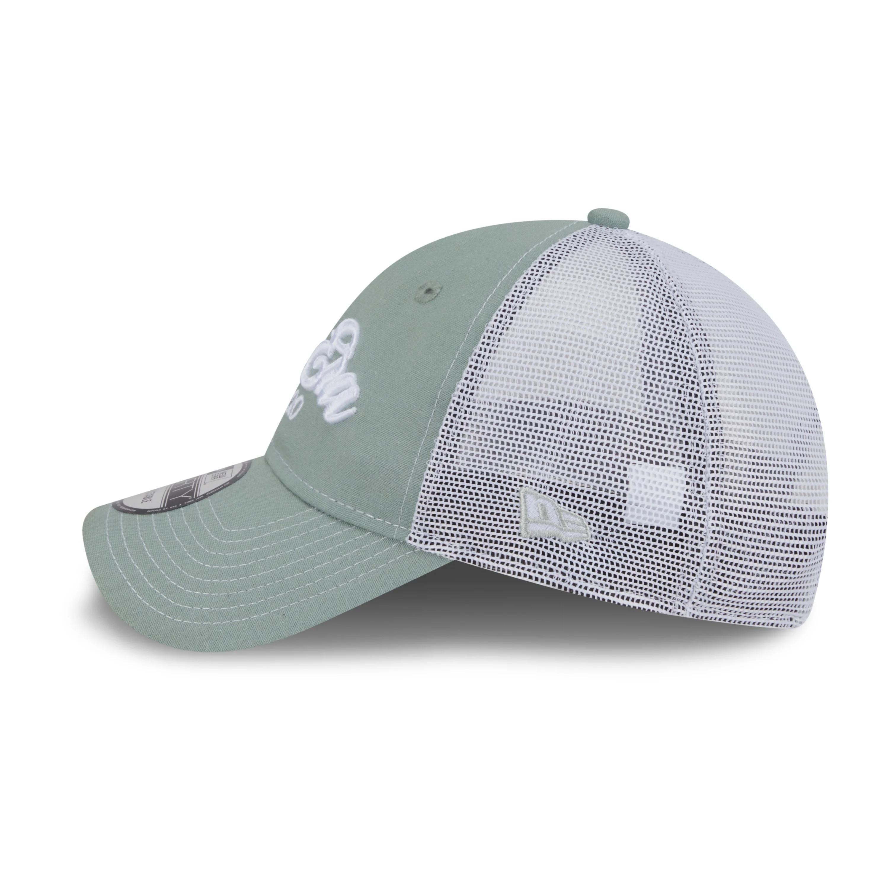 9FORTY Unstructured Trucker New Era Resort Everest Green Adjustable - Image 5