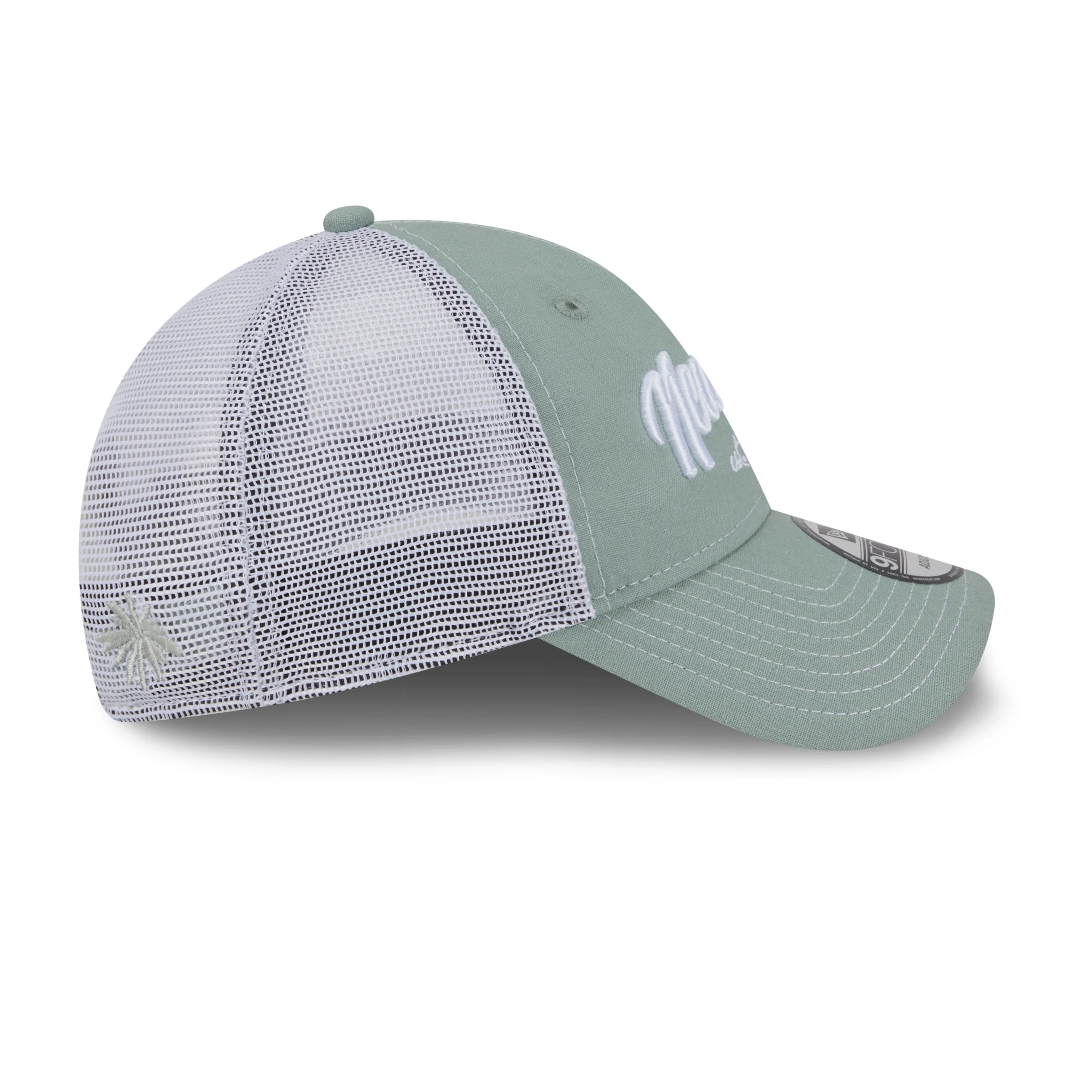 9FORTY Unstructured Trucker New Era Resort Everest Green Adjustable - Image 6