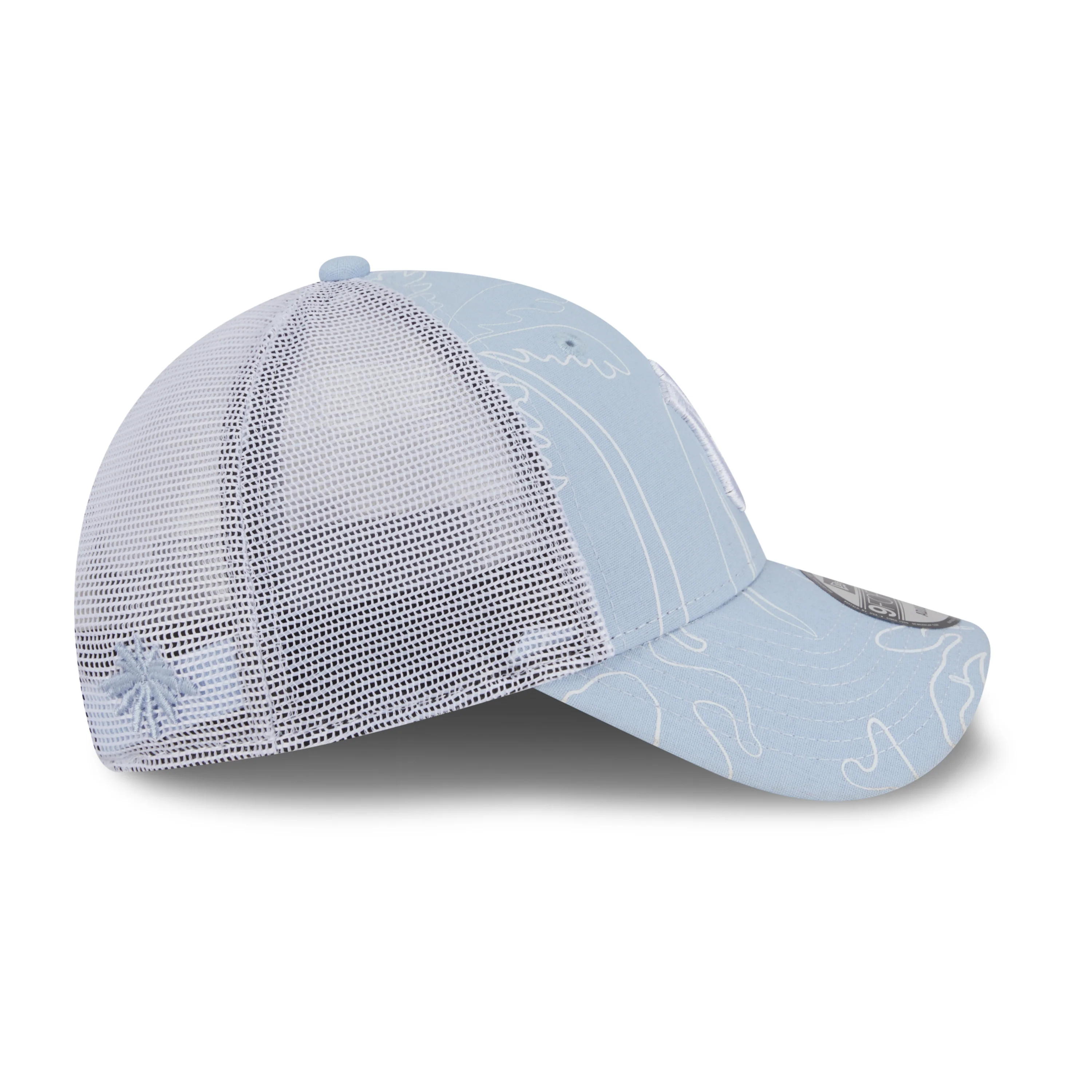 9FORTY Trucker New York Yankees Resort Soft Blue Adjustable - Image 6