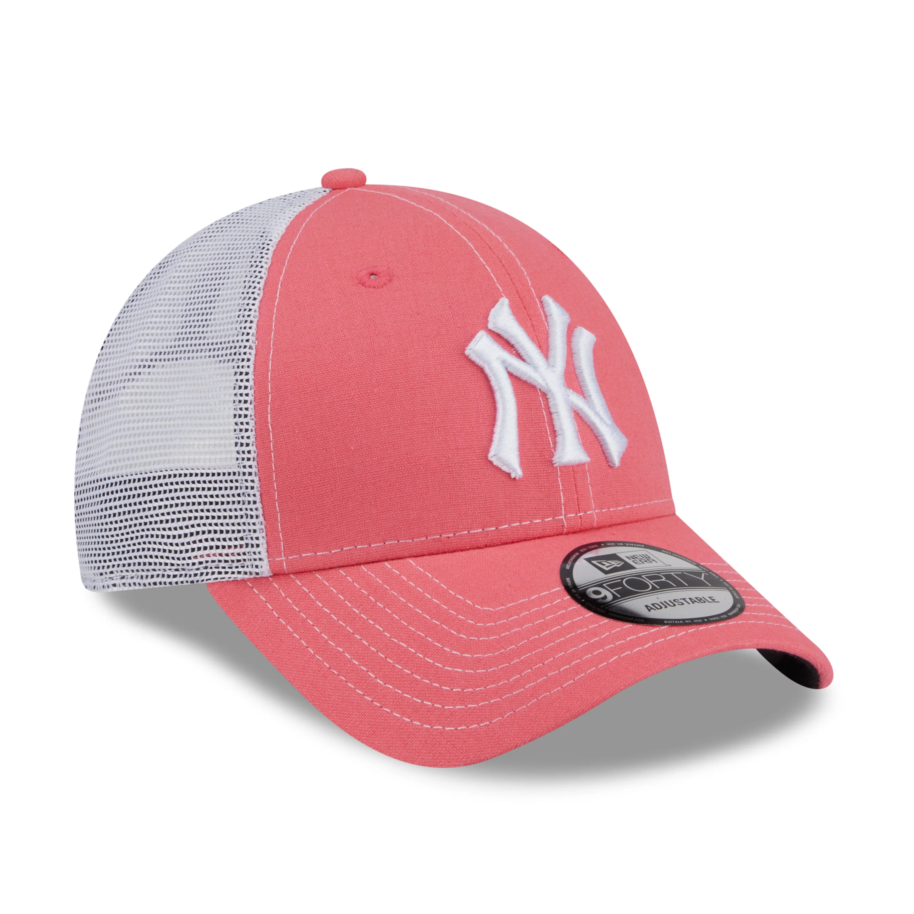9FORTY Trucker New York Yankees Resort Blush Adjustable - Image 3