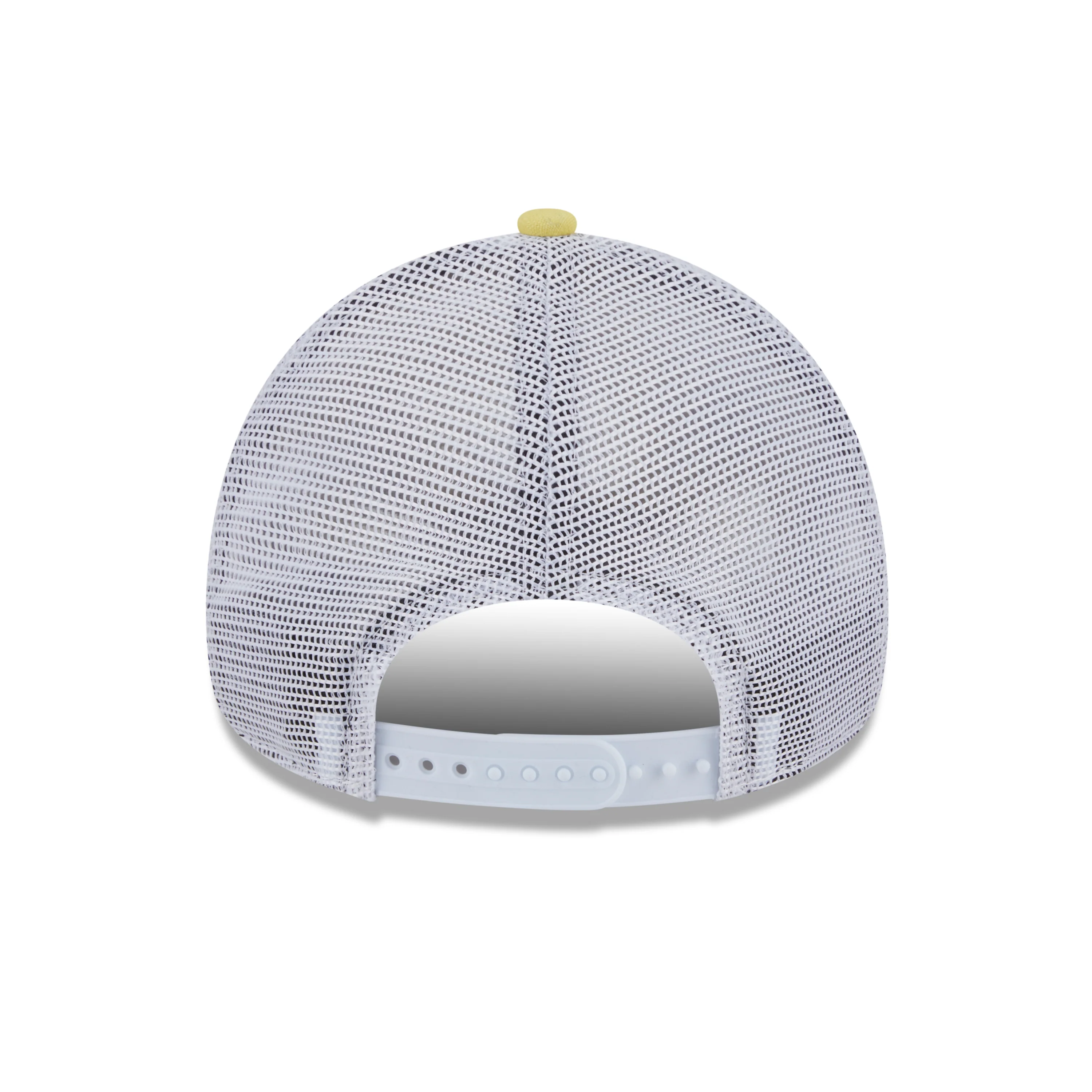 9FORTY A-Frame Trucker Los Angeles Dodgers Resort Baby Yellow Snapback - Image 4