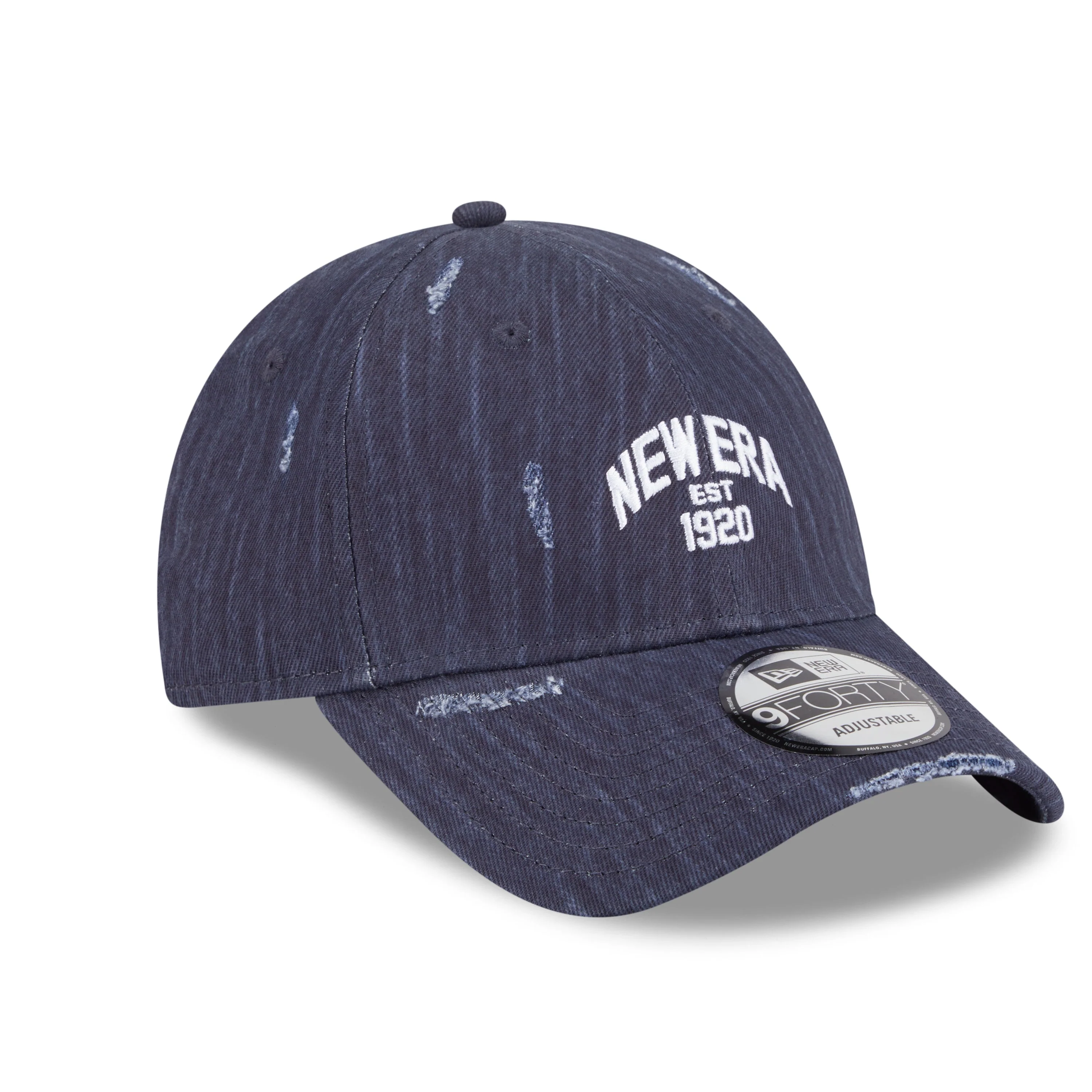 9FORTY New Era Street Archived Grungy Navy Adjustable - Image 3