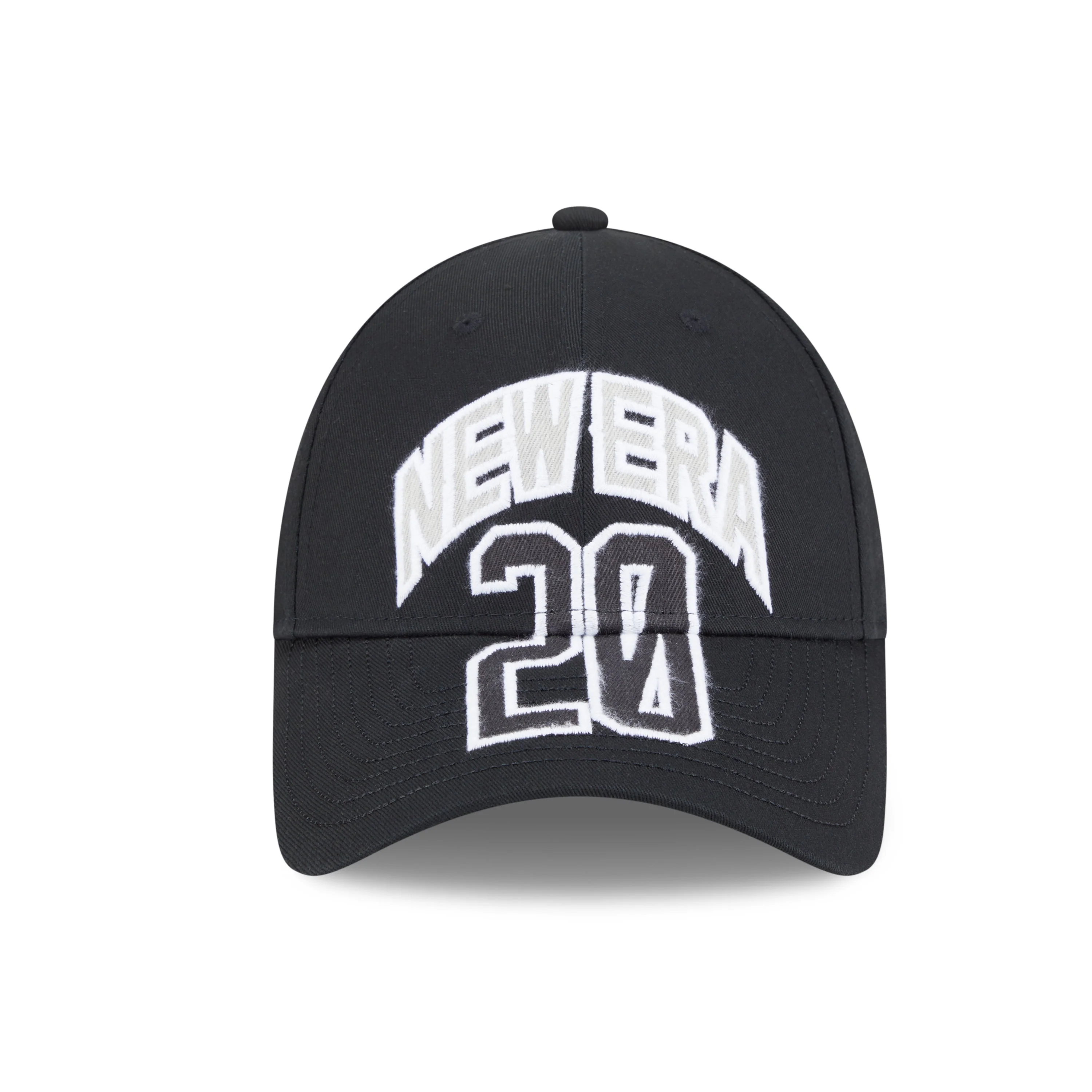 9FORTY New Era Street Archived Cross Panels Black Adjustable - Image 2