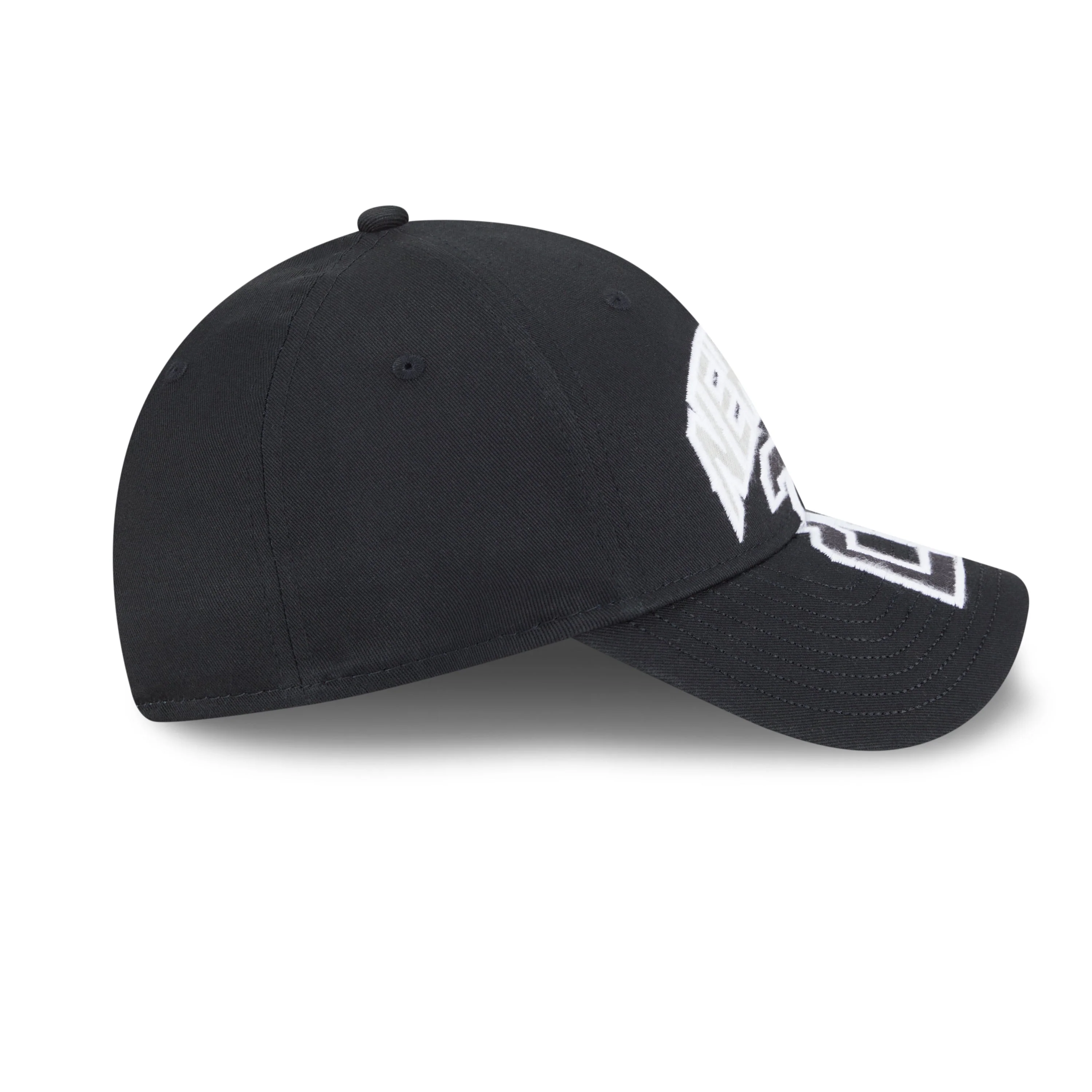 9FORTY New Era Street Archived Cross Panels Black Adjustable - Image 6