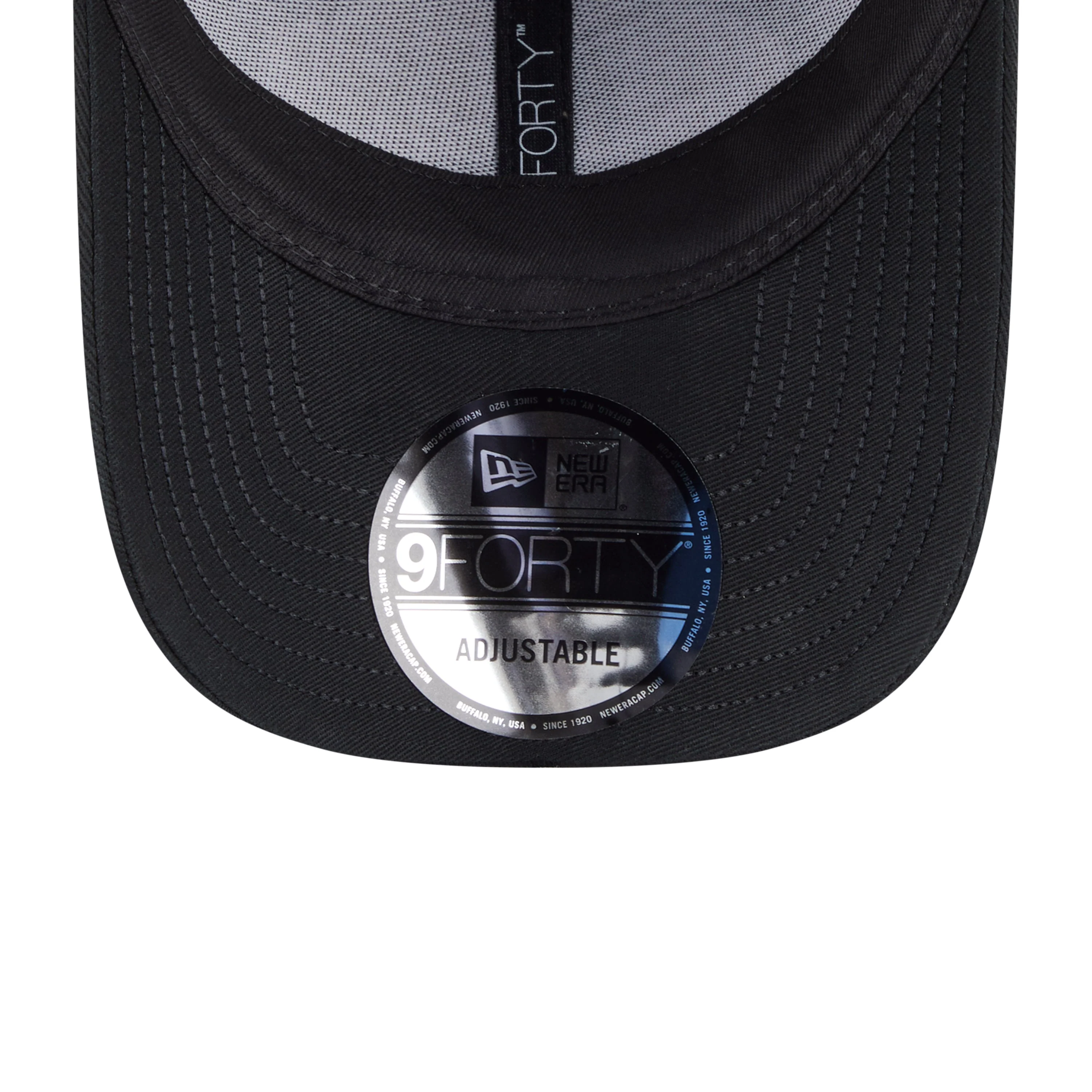 9FORTY New Era Street Archived Cross Panels Black Adjustable - Image 7