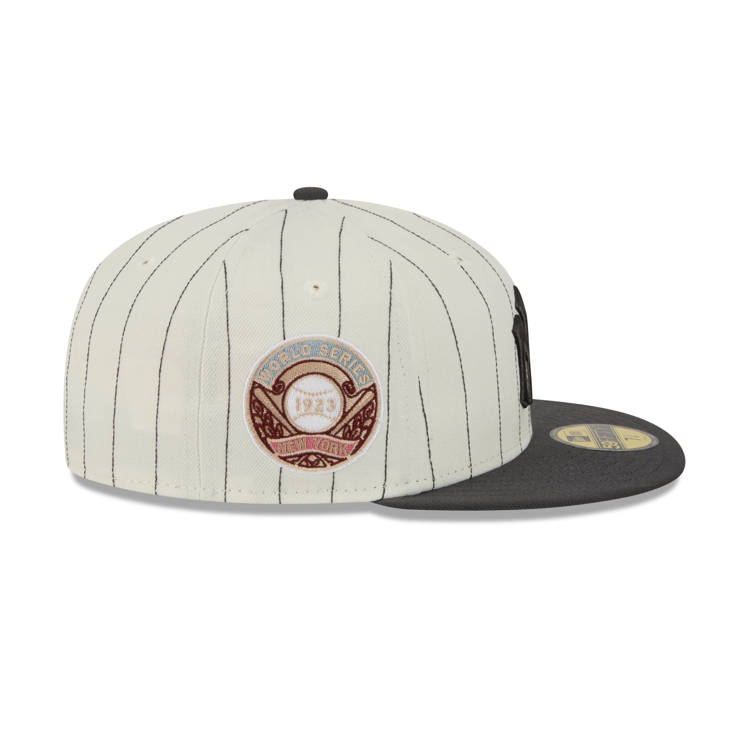 59FIFTY New York Yankees Stripes Chrome White Fitted - Image 5
