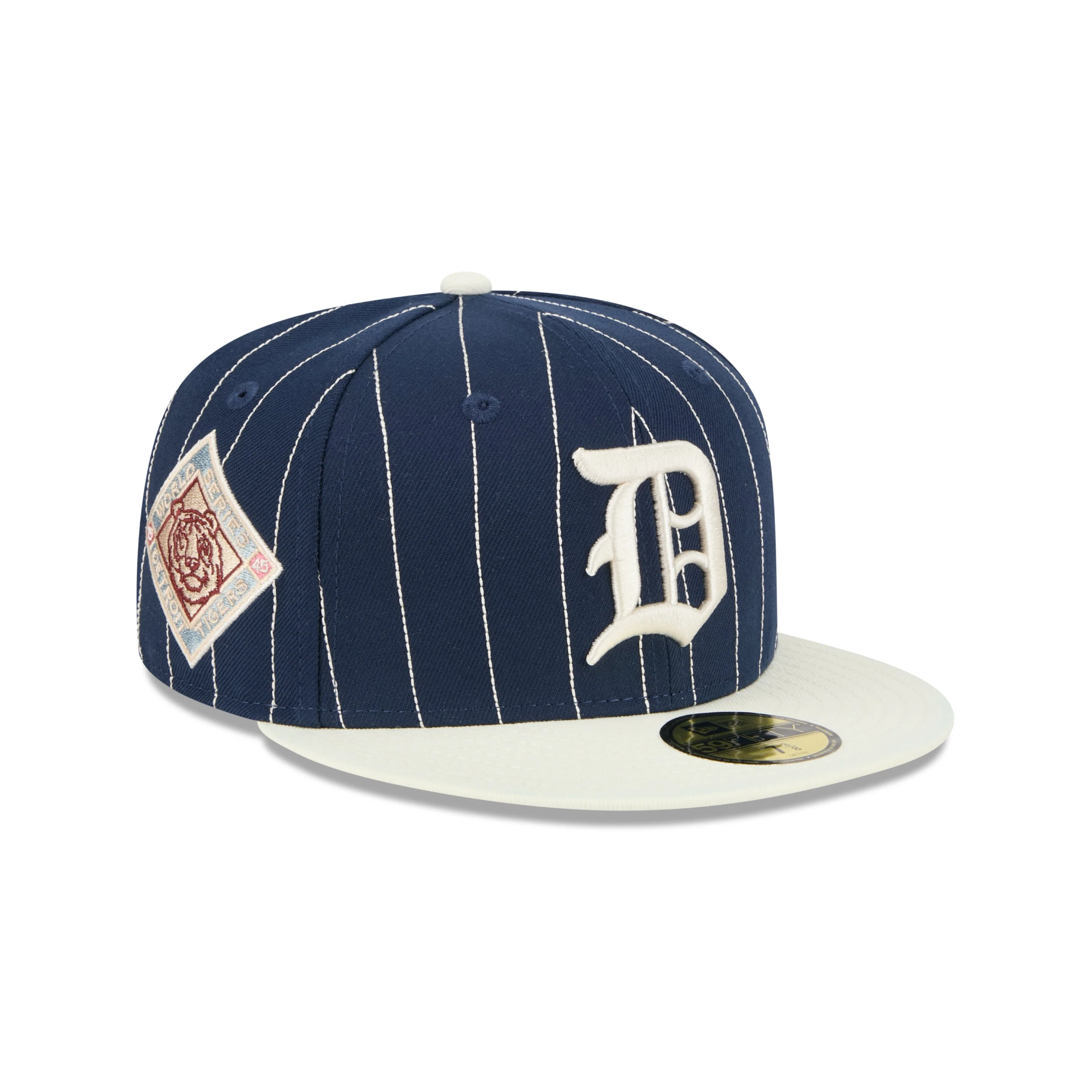 59FIFTY Detroit Tigers Stripes Oceanside Blue Fitted