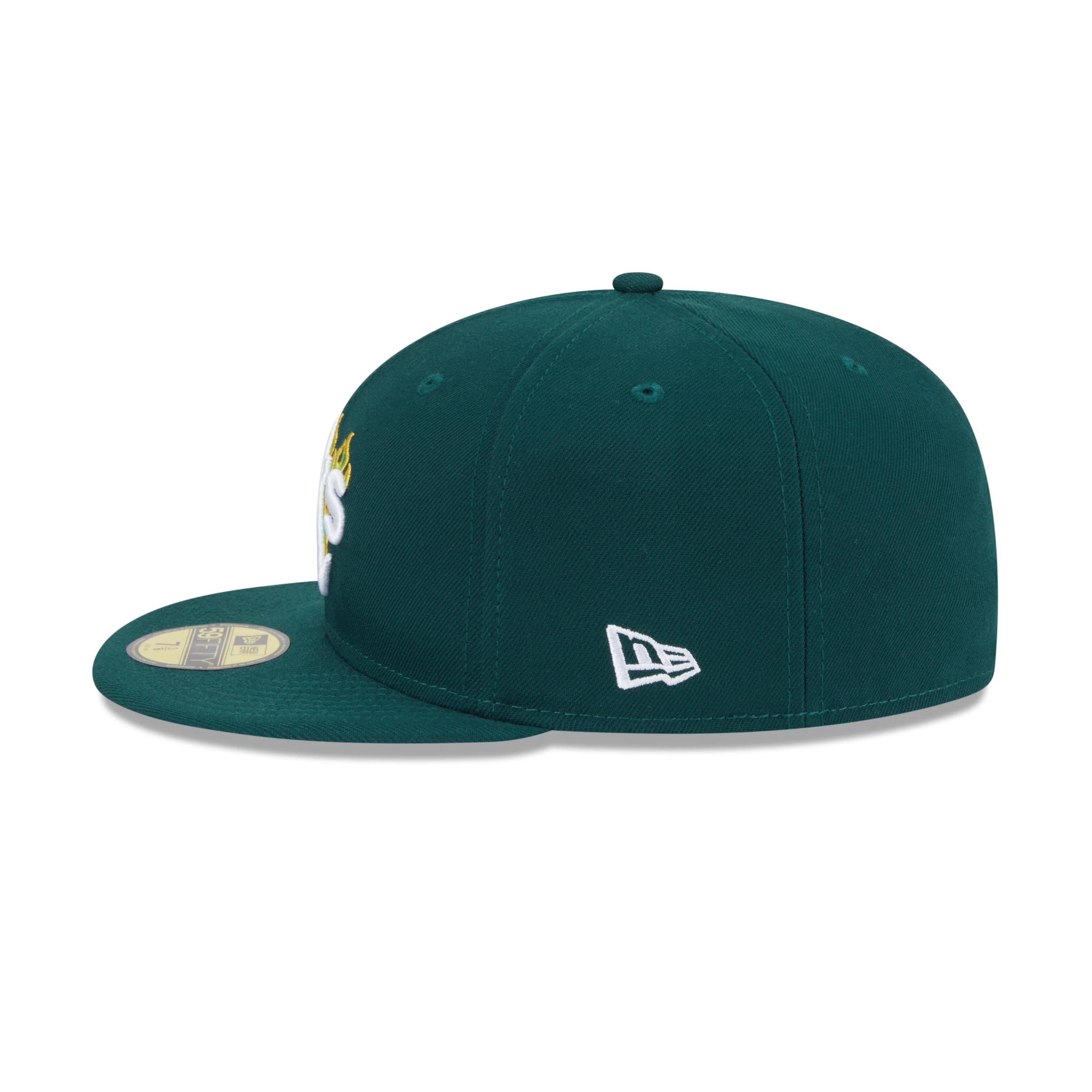 59FIFTY Oakland Athletics Fire Pack Dark Green Fitted - Image 6