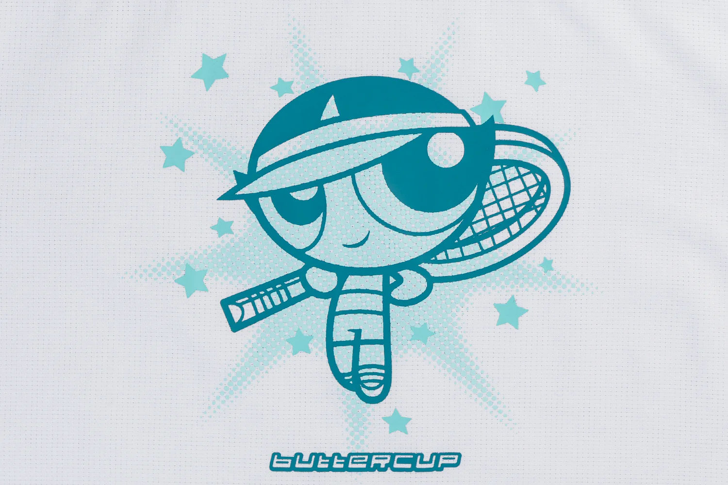 New Era x The Powerpuff Girls Women White American Football Crop Jersey - Image 4
