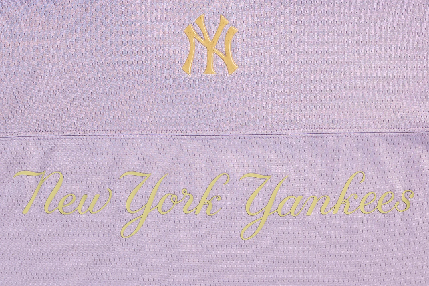 Women New York Yankees Jelly Pastel Lilac Cropped American Football Jersey - Image 6