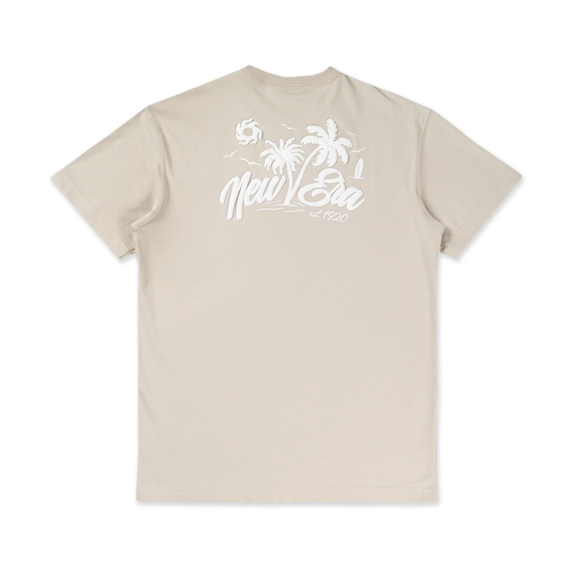 New Era Resort Vintage Stone Short Sleeve T-Shirt - Image 2