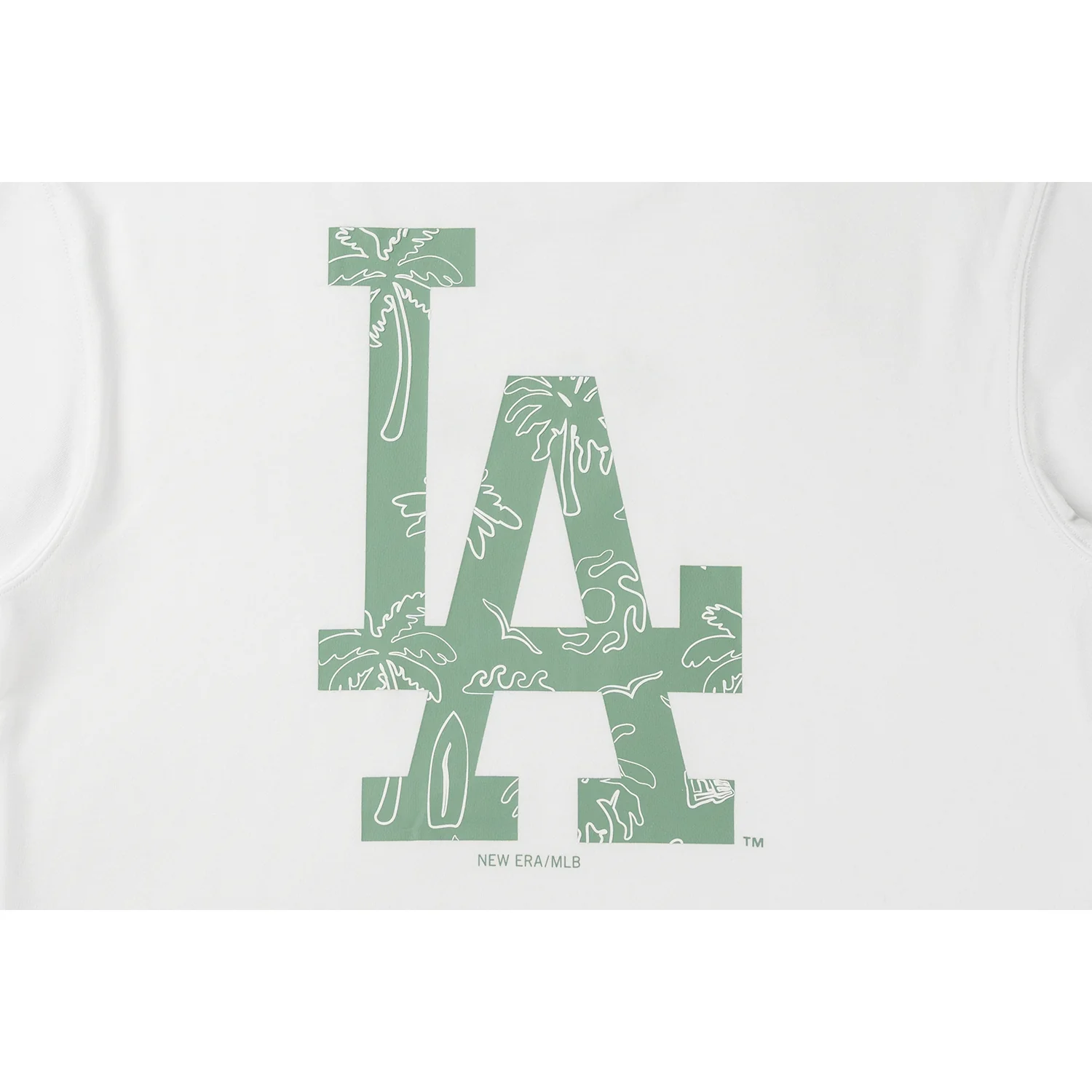 Los Angeles Dodgers Resort White Short Sleeve T-Shirt - Image 6